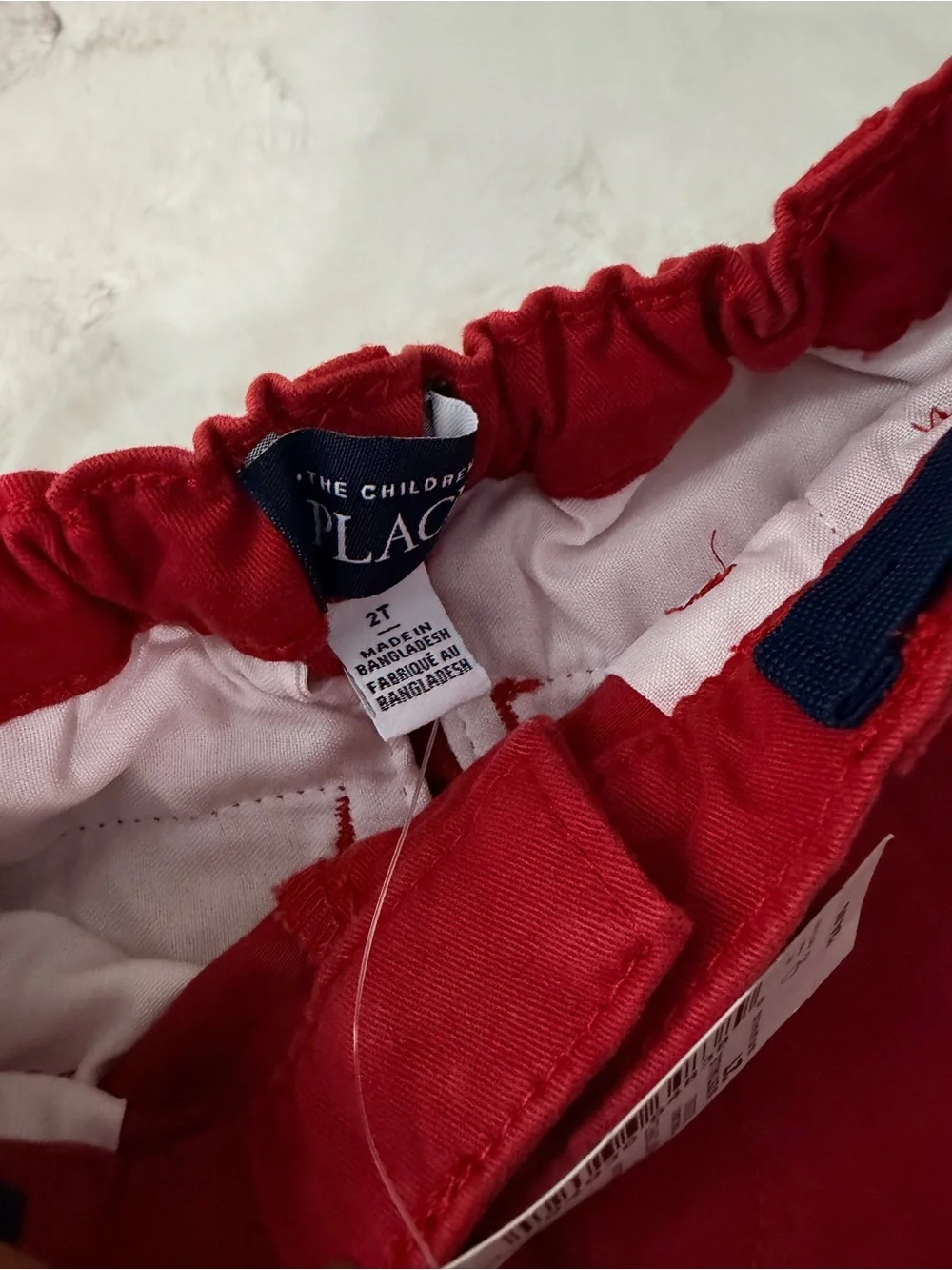 The Children’s Place 2T Skinny Stretch Pants Hampton Red NWT